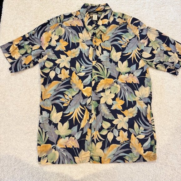 Vintage Tori Richard Hawaiian Shirt Size M - Picture 1 of 6
